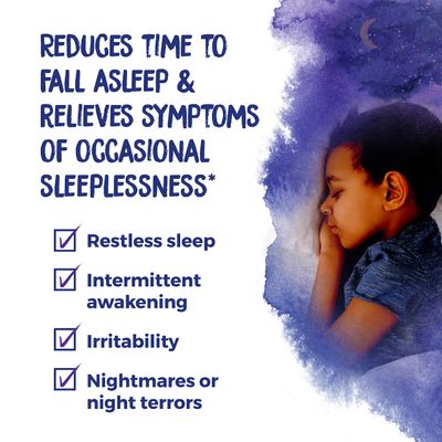 Boiron SleepCalm Kids Liquid Doses Sleep Aid for Deep, Relaxing, Restful Nighttime Sleep - Melatonin-Free and Non Habit-Forming - 15 Count (Pack of 1)