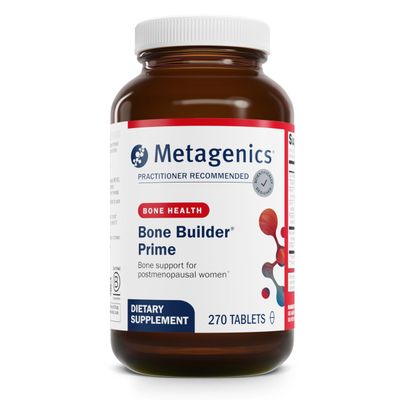 Metagenics Bone Builder Prime - Ipriflavone Bone Strength Supplement* - Comprehensive Mineral Support* - with Calcium, Vitamin D &amp; Ipriflavone- Non-GMO - Gluten-Free - 270 Tablets