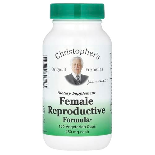 Dr Christopher&#39;s Formula Female Reproductive Formula, 100 Count