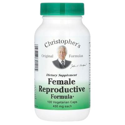 Dr Christopher&#39;s Formula Female Reproductive Formula, 100 Count