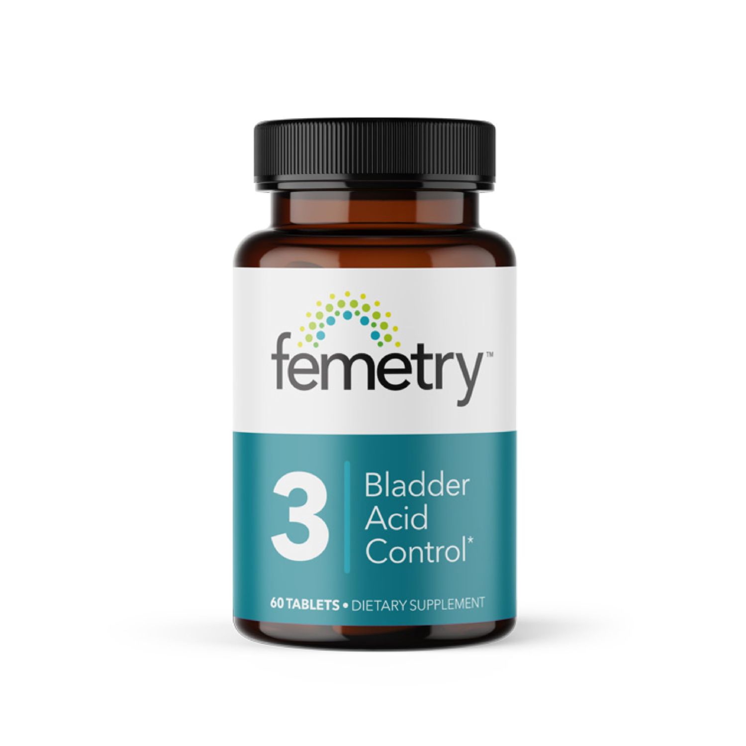 Life Seasons Femetry Bladder Acid Control - Support for Interstitial Cystitis - Reduce Urine Acidity in The Bladder - Eases Flares Caused by Eating or Drinking Acidic Foods - 60 Tablets