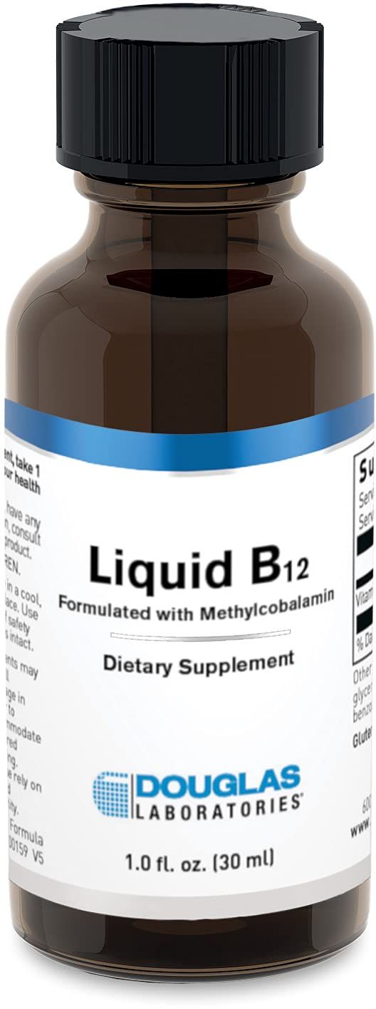 Douglas Laboratories Liquid B12 (Formulated with Methylcobalamin) | Supplement to Support Neurological Health* | 1 Fl Oz
