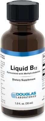 Douglas Laboratories Liquid B12 (Formulated with Methylcobalamin) | Supplement to Support Neurological Health* | 1 Fl Oz