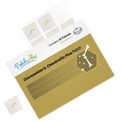 Glucosamine and Chondroitin Topical Patch by PatchAid 30-Day Supply