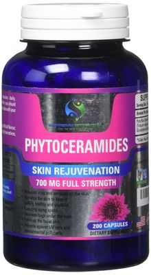 Supreme Potential Phytoceramides, 200 Capsule Supply, 700mg Phytoceramides per Serving
