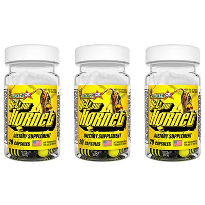 STACKER 2 YELLOW HORNET (3) 20CT. BOTTLES