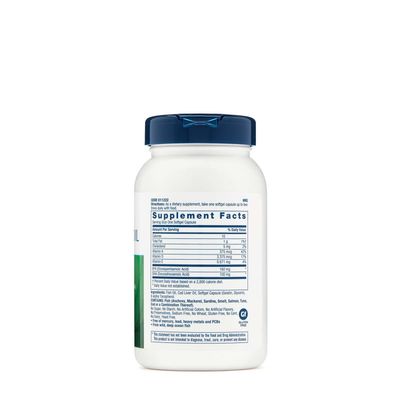 GNC Cod Liver Oil | Supports Heart, Brain, Skin, Eye, &amp; Joint Health | 90 Count