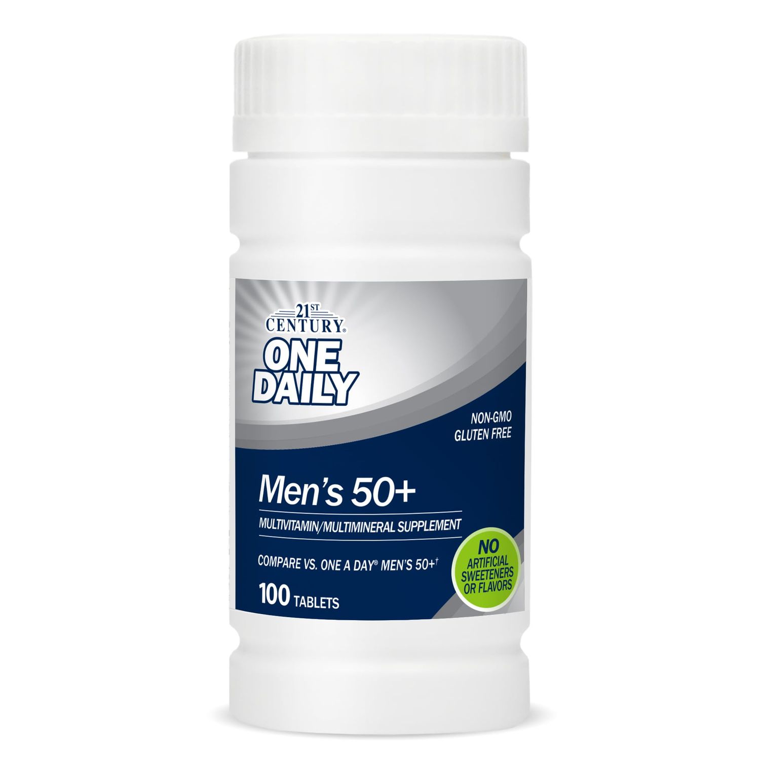 21st Century One Daily Men&#39;s 50+ Tablets, 100 Count