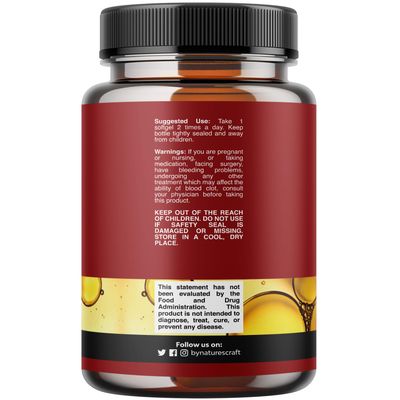 Icelandic Cod Liver Oil Softgels - Wild Caught EPA DHA Omega 3 Fish Oil 1000mg per serving - Sustainably Sourced Burpless Fish Oil Supplement with Vitamin D3 &amp; A for Heart Joint Brain &amp; Immune Support