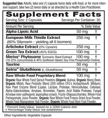 EMERALD LABS Liver Health - Liver Support Supplement with European Milk Thistle Extract - Supports Healthy Immune System, Energy Levels &amp; Gallbladder* - 60 Vegetable Capsules (30-Day Supply)