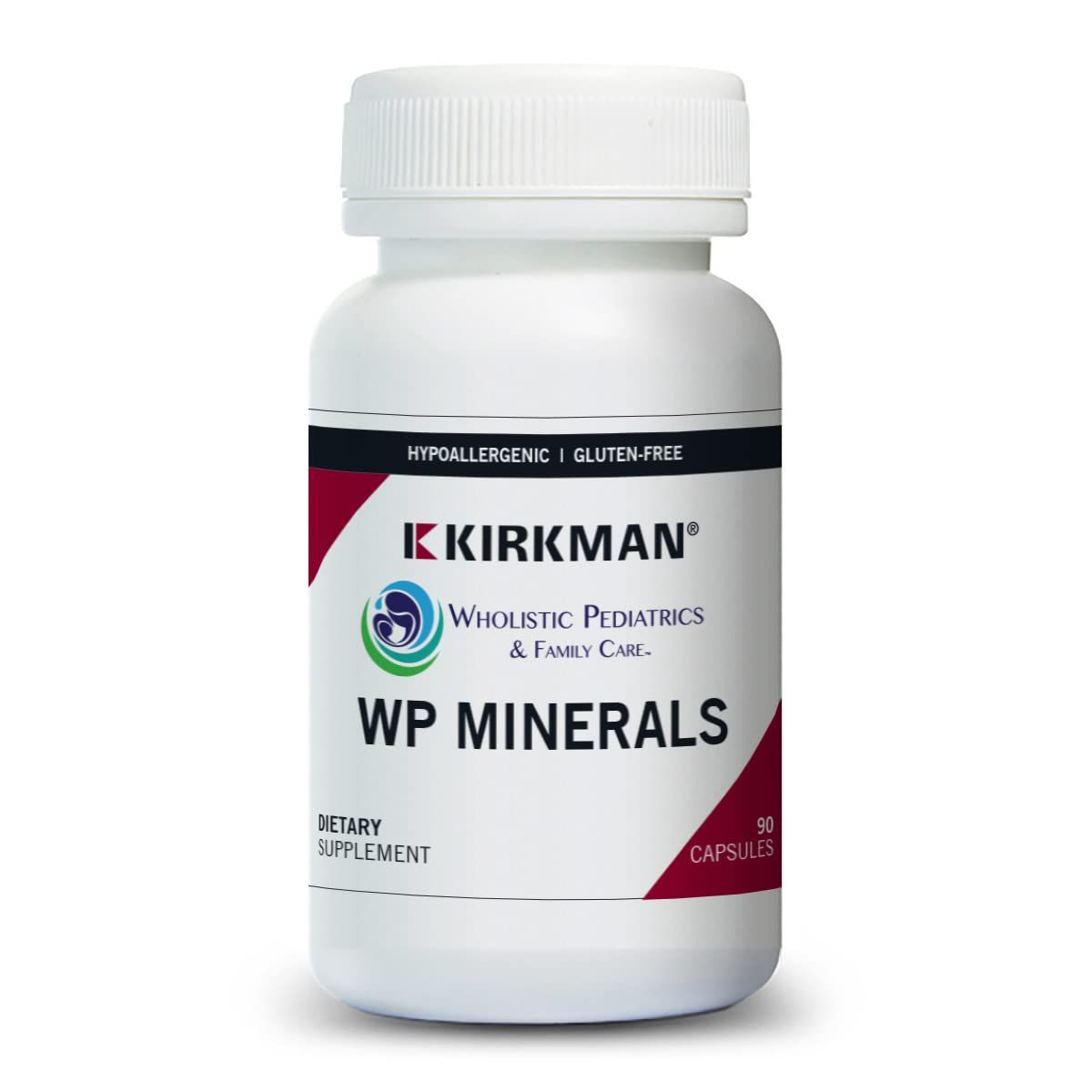 Kirkman WP Minerals || 90 Vegetarian Capsules || A Comprehensive Mineral Supplement for Those who do not get Enough nutrients from Their Diet.