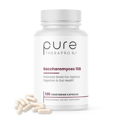 Saccharomyces 10B - Saccharomyces Boulardii, 10 Billion CFU Per Serving, Patented Strain: Lynside CNCM I-3799, Probiotic Capsules, Probiotics for Men and Women - 120 Count