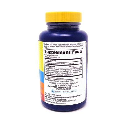 Renew Life Cleanse More Herbal &amp; Mineral Formula, 100 Capsules