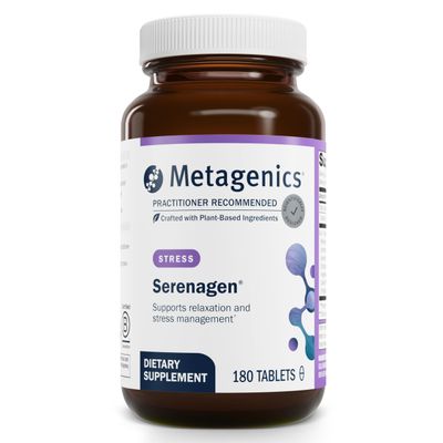 Metagenics Serenagen, Traditional Herbal Stress Management Formula with Asian Ginseng Root to Help Adjust to Stressful Environmental Challenges - 180 Tablets