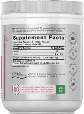 Horbach Skin Rejuvenator with Verisol 10.58 oz | Bioactive Collagen Peptide Powder | Types I and III | Non GMO, Gluten Free Supplement