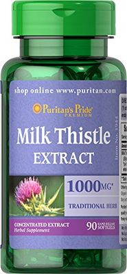 Puritan&#39;s Pride Milk Thistle 90 Count (Pack of 1)