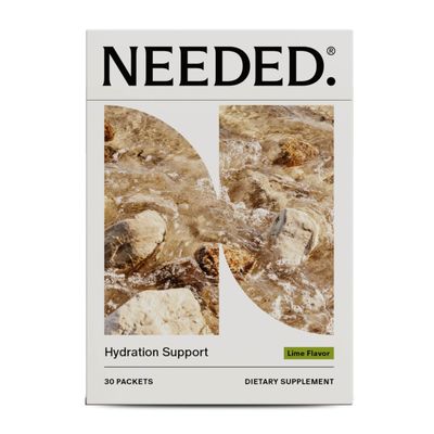 Needed. Hydration Support with Electrolytes &amp; Trace Minerals - Electrolytes for Pregnancy &amp; During Lactation - 30 Hydration Packets Lightly Sweetened with Real Fruit, Lime
