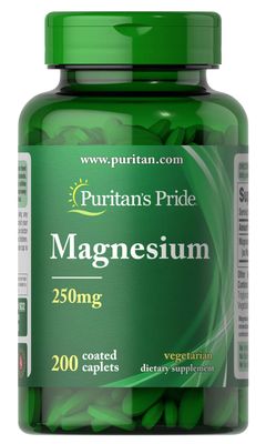 Puritan&#39;s Pride Magnesium 250 mg