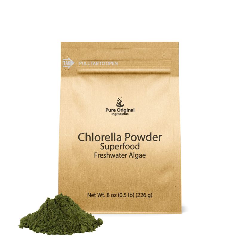 PURE ORIGINAL INGREDIENTS Chlorella Powder (8 Ounce)