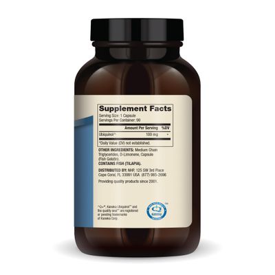 Dr. Mercola Ubiquinol 100 mg Per Serving, 90 Servings (90 Capsules), Dietary Supplement, Supports Overall Health and Wellness, Non GMO