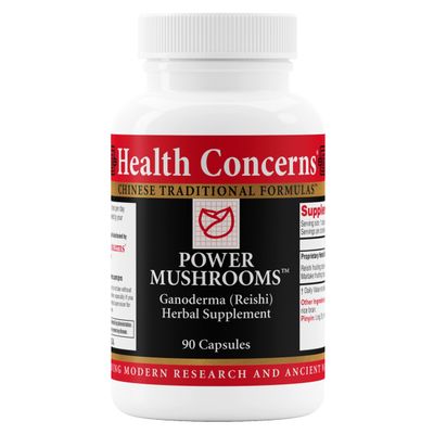 Health Concerns Power Mushrooms - Immunity System &amp; Energy Boost Supplement - 90 Capsules