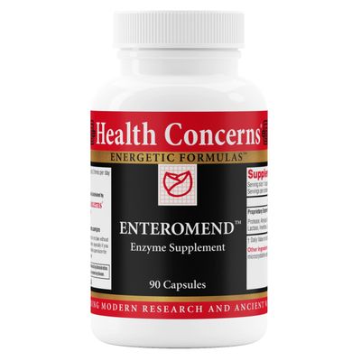 Health Concerns Enteromend - Digestion Supplement &amp; Intestinal Cleanse Support - 90 Capsules