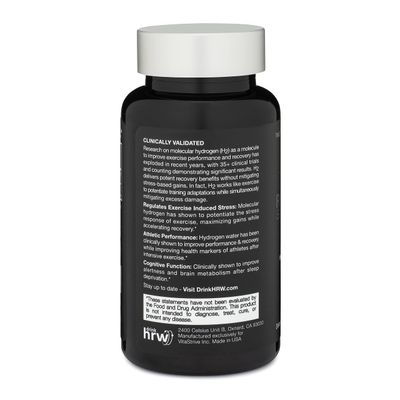 Rejuvenation Sport Molecular Hydrogen Tablets: Highest Dose, and Concentration of Any Hydrogen Water Technology, Boost Energy, Improve Recovery, Support Mitochondrial Function, Raspberry