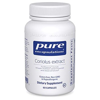 Pure Encapsulations Coriolus Extract | Promotes White Blood Cell Function* | 60 Capsules