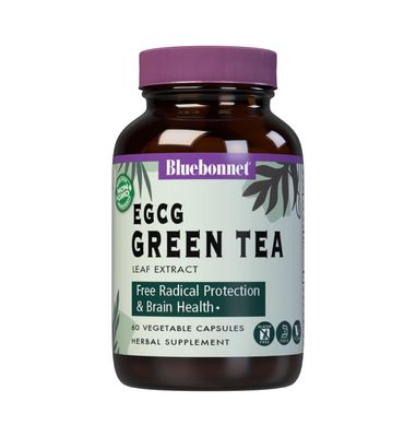 BlueBonnet EGCG Green Tea Leaf Extract Supplement, 60 Count