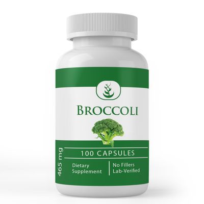 PURE ORIGINAL INGREDIENTS Broccoli Extract Capsules, (100 Capsules) Always Pure, No Additives Or Fillers, Lab Verified
