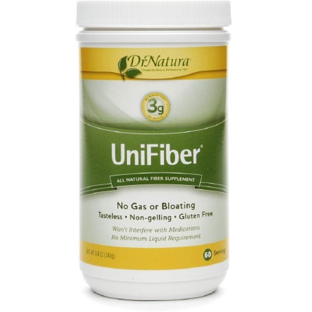 UniFiber All Natural Fiber Supplement, 60 servings, Net Wt. 8.4 oz. Bottle