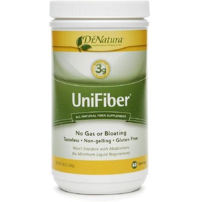 UniFiber All Natural Fiber Supplement, 60 servings, Net Wt. 8.4 oz. Bottle