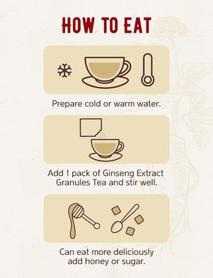 ADDERENITY Korean Ginseng Extract Granules Tea (3g X 100T)