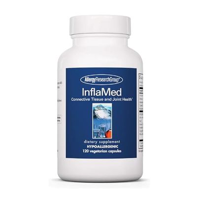 Allergy Research Group InflaMed Joint Health Supplement - Joint Support Supplement for Men &amp; Women, Molybdenum, Turmeric, MSM, Boswellia,Connective Tissue Health - 120 Count