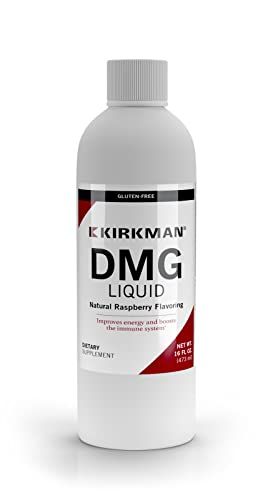Kirkman - DMG (Dimethylglycine) Liquid -- 480 ml-16 oz Liquid -- Free of Common allergens -- Gluten-Casein Free -- Tested for More Than 950 Environmental Contaminants
