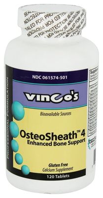 Vinco&#39;s - OsteoSheath4-120 Tablets