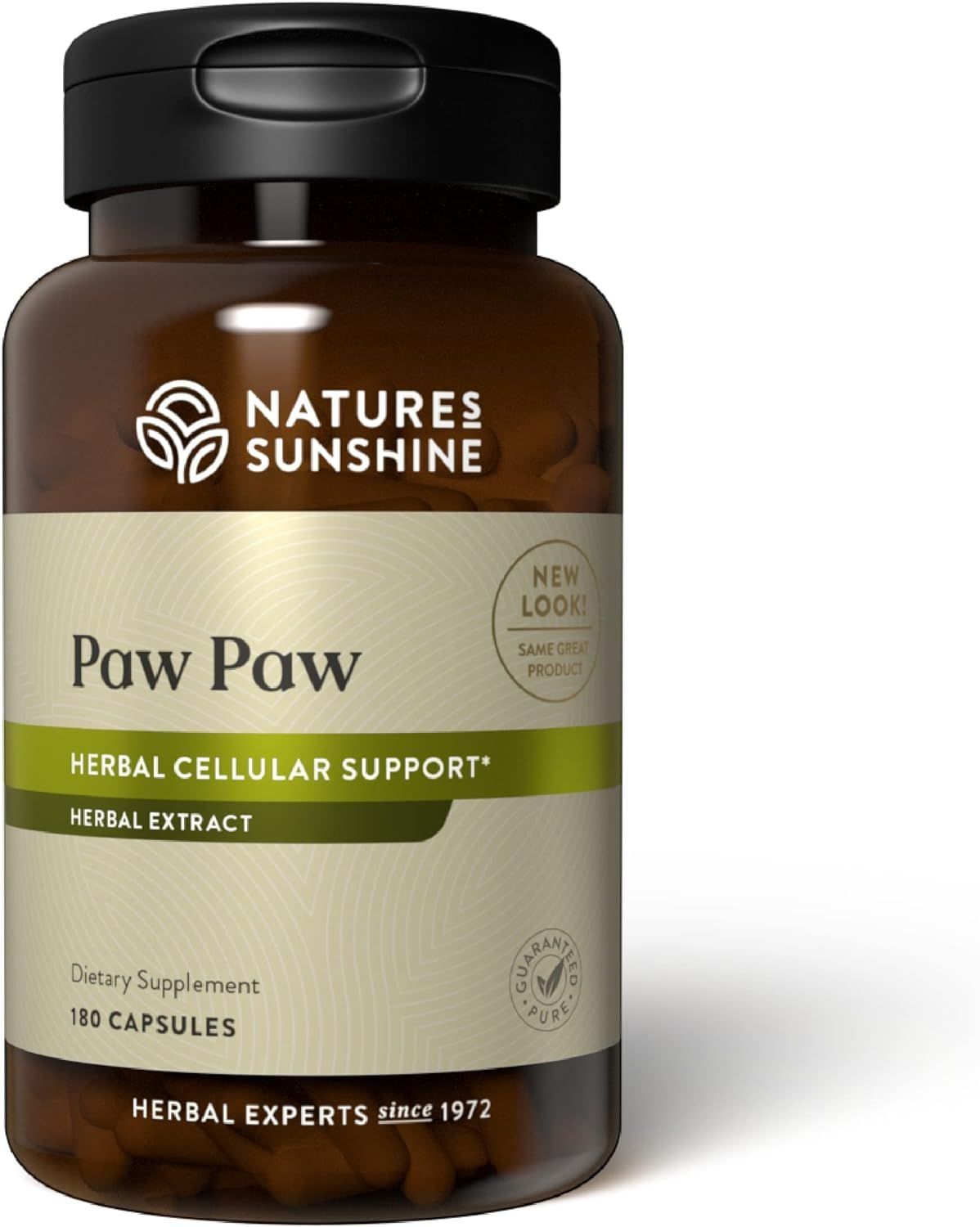 Nature&#39;s Sunshine Paw Paw Cell-Reg, 180 Capsules | Contains over 50 Acetogenins to Modulate ATP Production and Blood Supply