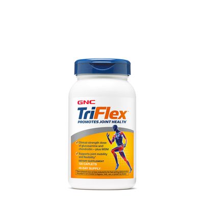 GNC TriFlex |Targeted Joint, Bone &amp; Cartilage Health Supplement with Glucosamine Chondroitin &amp; MSM |Support Mobility &amp; Flexibility | 120 Caplets