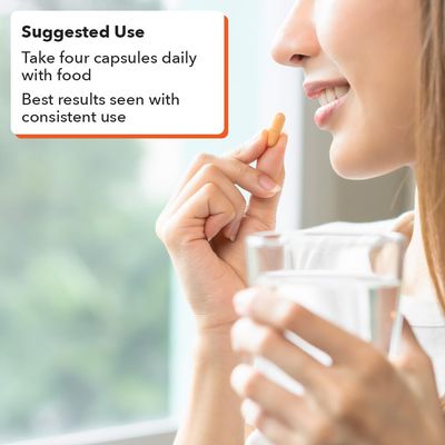 LifeSeasons Mobili-T - Joint Support Supplement - Glucosamine Chondroitin MSM Collagen Bromelain & Turmeric - Reduce Inflammation & Aches - Increase Range of Motion & Mobility - 120 Capsules