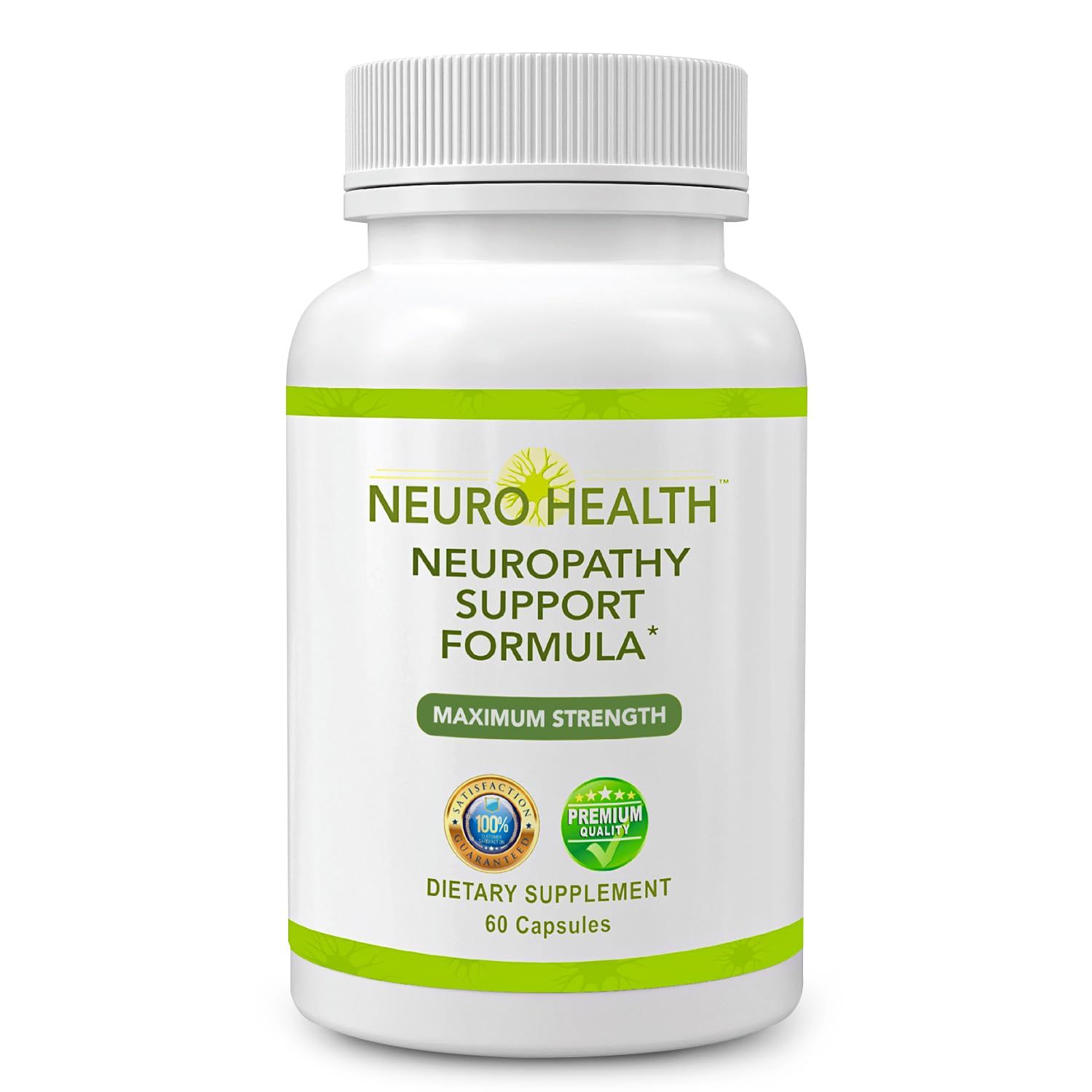 Neuro Health Nerve Support Formula for Neuropathy - Your Nerve Savior Supplement with B Vitamins and Alpha Lipoic Acid - Rapid Absorption for Nerve Discomfort Relief - 60 Capsules