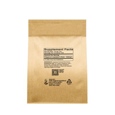 PURE ORIGINAL INGREDIENTS Japanese Knotweed (1lb) Hu Zhang Fen, Traditional Supplement, Gluten-Free