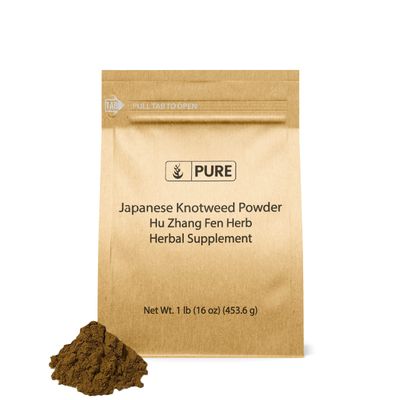 PURE ORIGINAL INGREDIENTS Japanese Knotweed (1lb) Hu Zhang Fen, Traditional Supplement, Gluten-Free