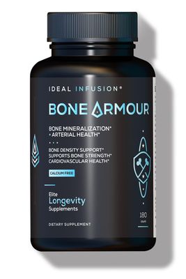 Ideal Infusion Calcium-Free Bone Density and Arterial Health: Decalcify Arteries and Kidneys, Bamboo Silica with Icelandic Magnesium and Boron, Vitamin D3 K2 K1 (60 Servings) Vegan