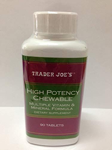 Trader Joe&#39;s High Potency Chewable, 90 Tablets
