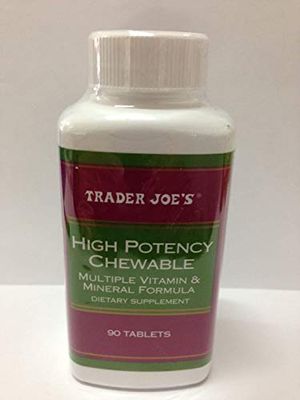Trader Joe&#39;s High Potency Chewable, 90 Tablets
