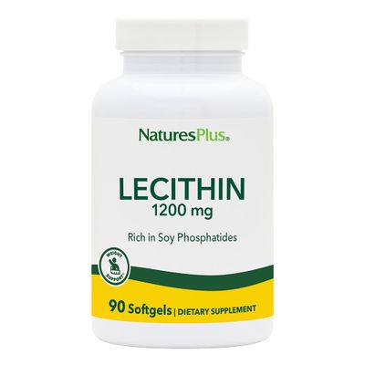Lecithin, 1,200 mg, 90 Softgels, NaturesPlus