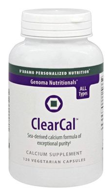 D&#39;Adamo Personalized Nutrition - ClearCal 120 vcaps