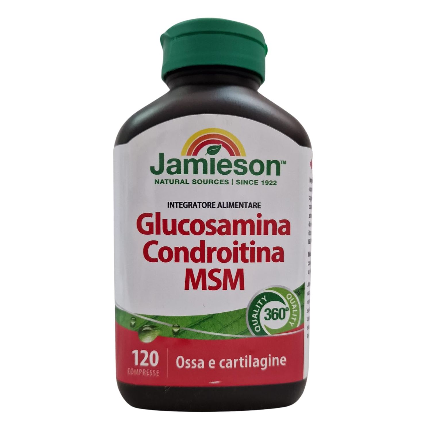 Jamieson Glucosamine Chondroitin MSM 1300mg 120 Capsules