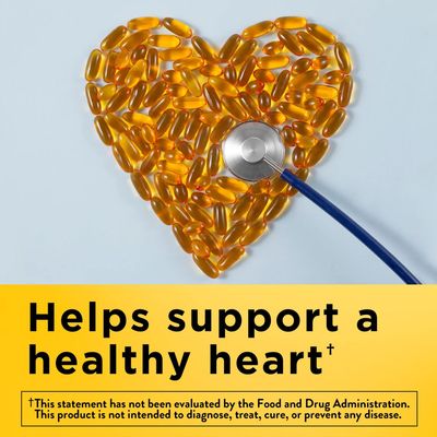 Nature Made Fish Oil 1000 mg Softgels, Fish Oil Supplements, Omega 3 Fish Oil for Healthy Heart Support, Omega 3 Supplement with 320 Softgels, 160 Day Supply