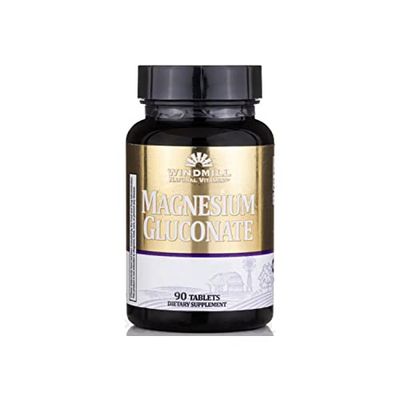Magnesium Glucaonate 500mg - 90 tabs,(Windmill)